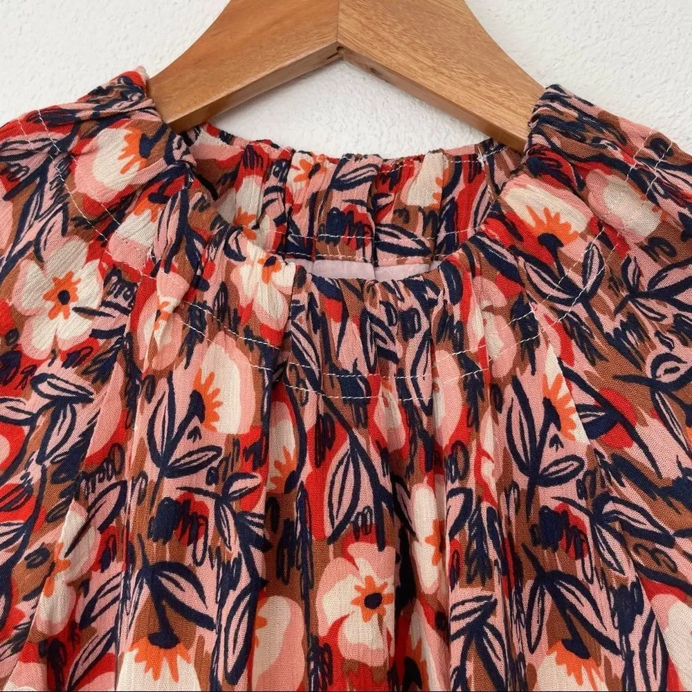 Gymboree Floral Print Short Sleeve Dress Size‎ 5
